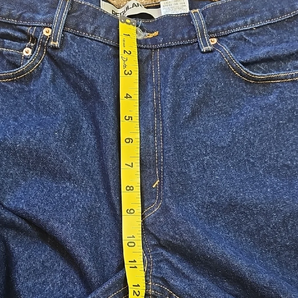 Levi's‎ Men's Dark Indigo Straight Jeans Size W36 L36